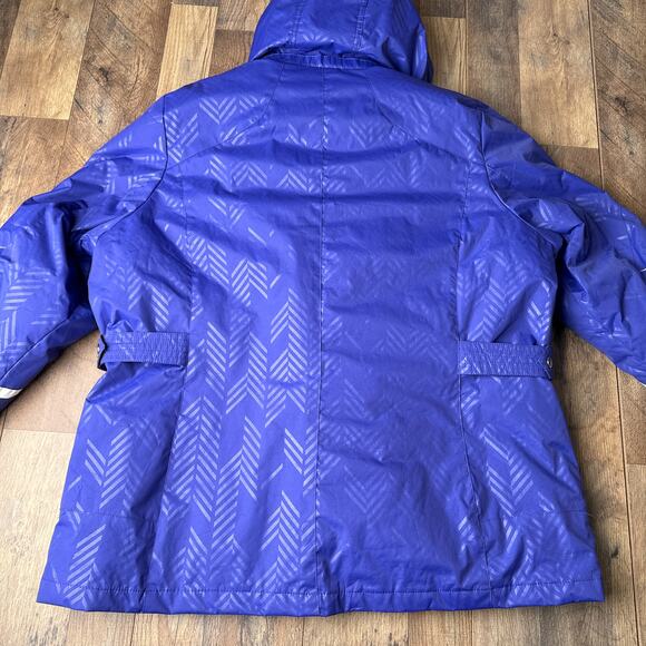ZeroXposur Snow Jacket Women's Size 1X Purple Insulated Skiing Snowboarding 5398 - Picture 4 of 16